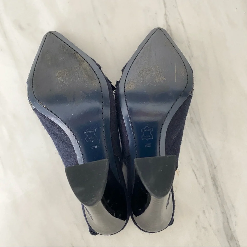 Tory Burch navy pumps